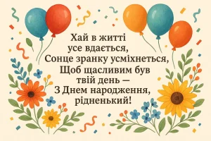 З днем народження