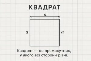 Що таке квадрат – просте пояснення для дітей і дорослих
