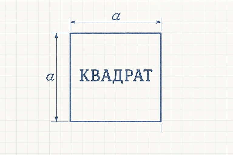 Що таке квадрат – просте пояснення для дітей і дорослих