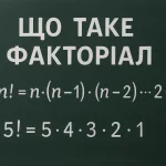 Що таке факторіал — просте пояснення для учнів та студентів
