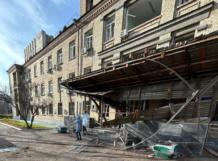 Масована атака по Києву: пошкоджено Інститут отоларингології