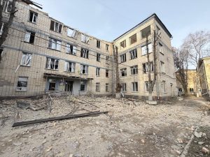 Масована атака по Києву: пошкоджено Інститут отоларингології