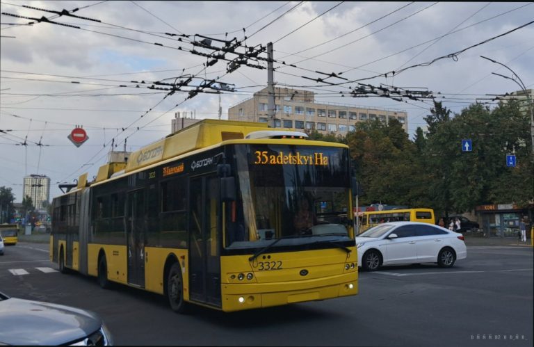 35 тролейбус Київ