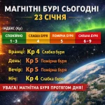 Магнітні бурі 23 січня: що робити і як уберегтися