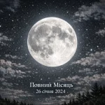 Яка фаза Місяця сьогодні — 26 січня: точна відповідь