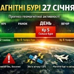 Магнітні бурі 27 січня: що робити і як уберегтись