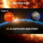 Магнітні бурі сьогодні 23 березня